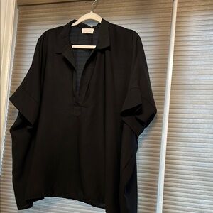 MELLODAY Black Casual Tunic